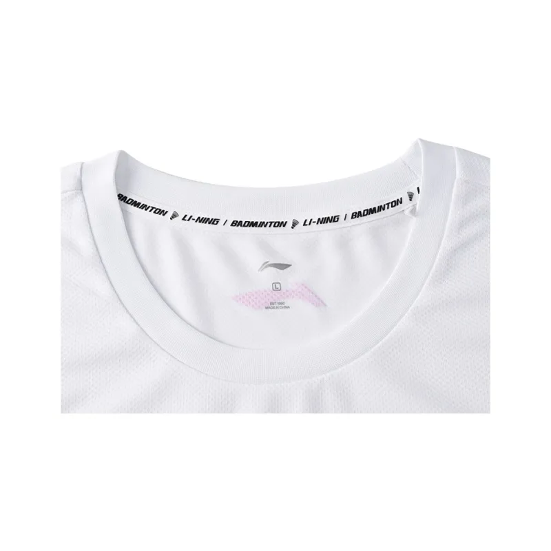 LiNing Badminton Series T Shirt Unisex White-2