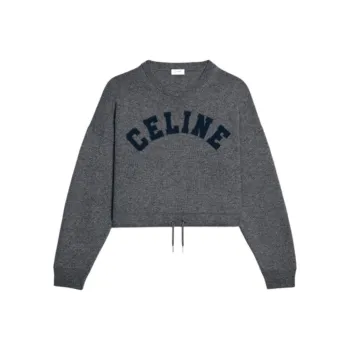 CELINE FW22 Sweatshirt Women's Gray