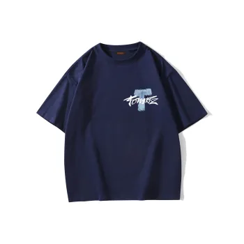 TONYKRZ T Shirt Unisex Navy Blue