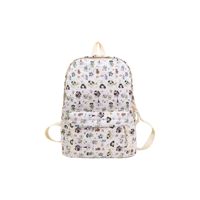 Parker Bear Nylon Backpack Regular Women's Multicolor-3