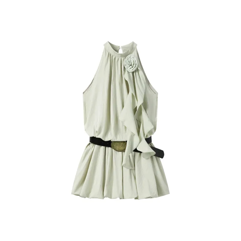 PAZZO Cinched Waist Sleeveless Dress Women's-0