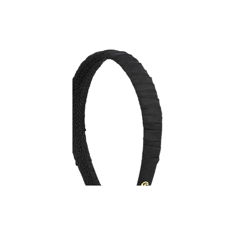 EVITA PERONI Polyester Headbands Women's Black-2