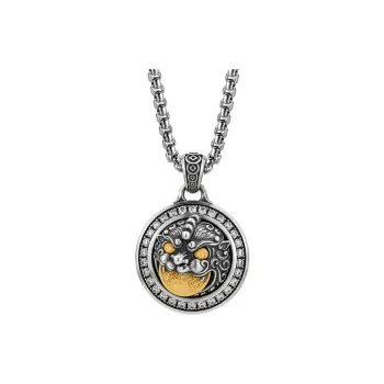 MYSH 925 Sterling Silver Necklaces Men's