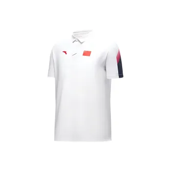 Anta Sports Life Collection Polo Shirt Men's Snowflake White