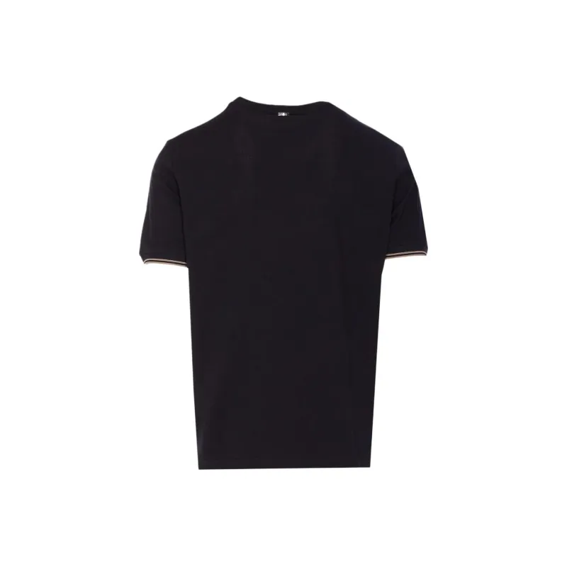 HERNO Short Sleeved Crewneck T Shirt-1