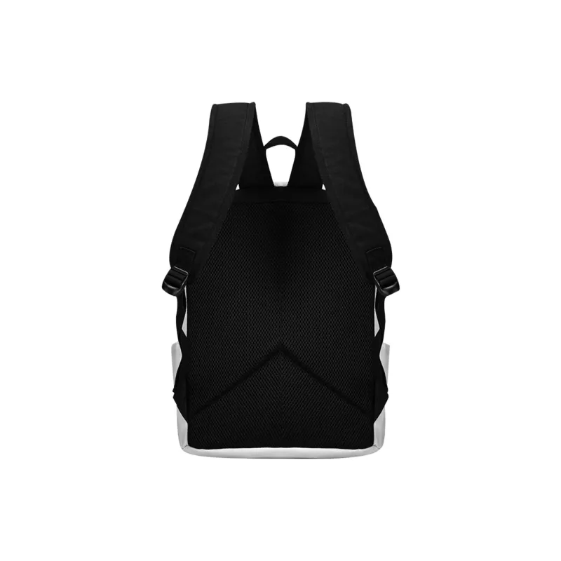 ONRF SOUNDBYTE Collaboration Polyester Backpack Medium Size Unisex White-2