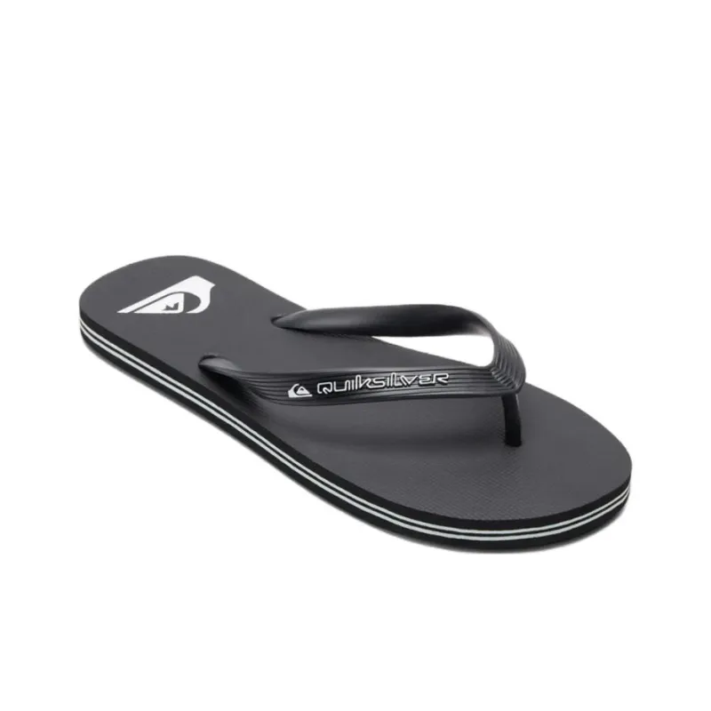 Quiksilver Molokai Core Slip Resistant Flip Flops Men's Black-2