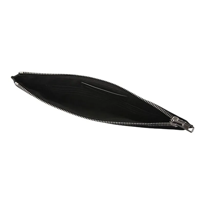 McQ Alexander McQueen Cow Leather Clutch Unisex Black-3