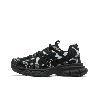 ZOIBBOE Chunky Sneakers Men Low Top Black, Champagne, Coffee