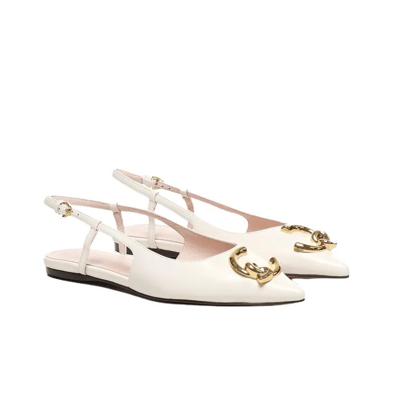 COCCINELLE Casual Single Shoes Women's White-2