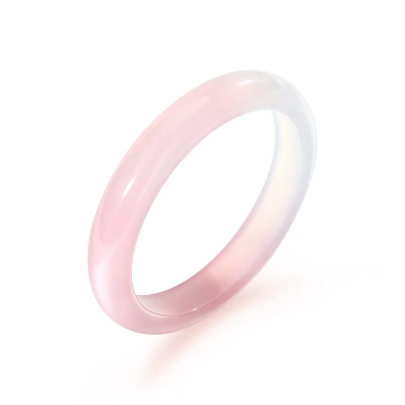 Central Fashion Chalcedony Jade Bangles Women's-0