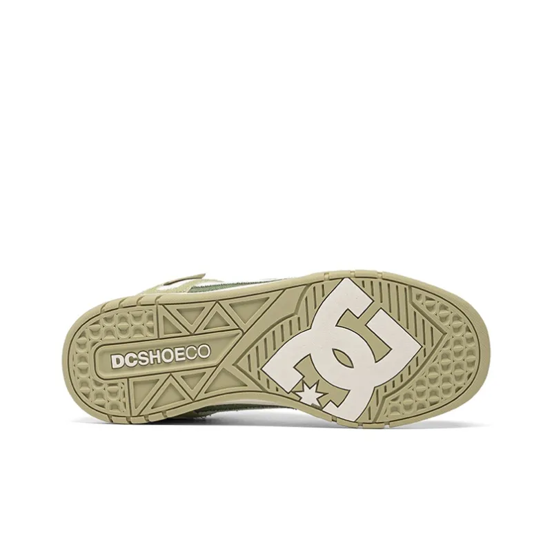 DC Shoes STAG CAS Slip Resistant And Abrasion Resistant Support Low Top Skateboard Shoes Men's Mint Milk Green-4
