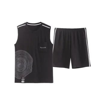 Floating Light Islands Pajama Set Men's