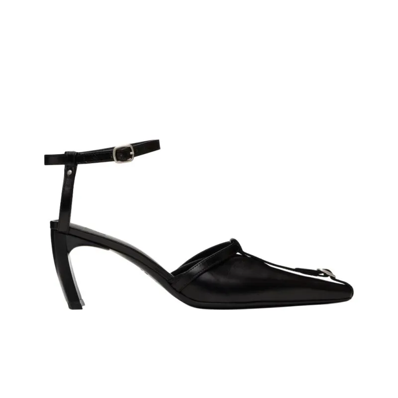 KNWLS Block Heel High Heels 6.9cm Women's Black-1