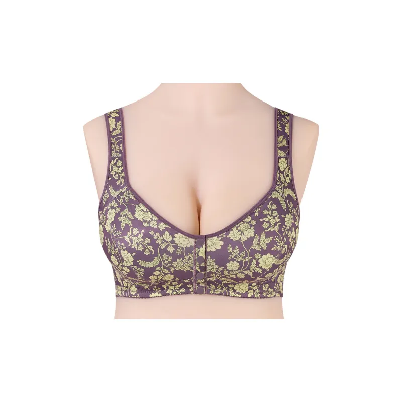 Flowers in water Women's Bras-5