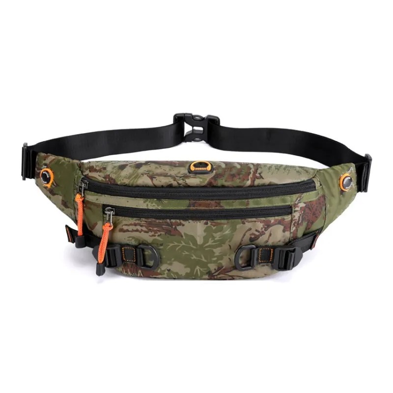 Boniu Nylon Shoulder Bag, Fanny Pack Regular Men's Multicolor-6
