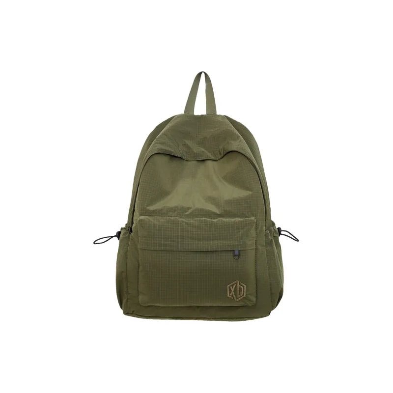 Meow In The Grass Nylon Backpack Unisex Multicolor-14