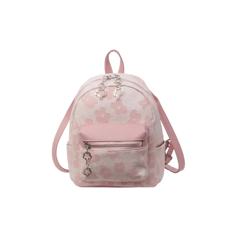 FCTOSSR PU Backpack Women's White/Black/Pink-11