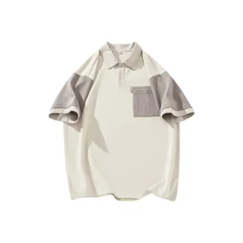 TONYBEAR T Shirts Men Apricot