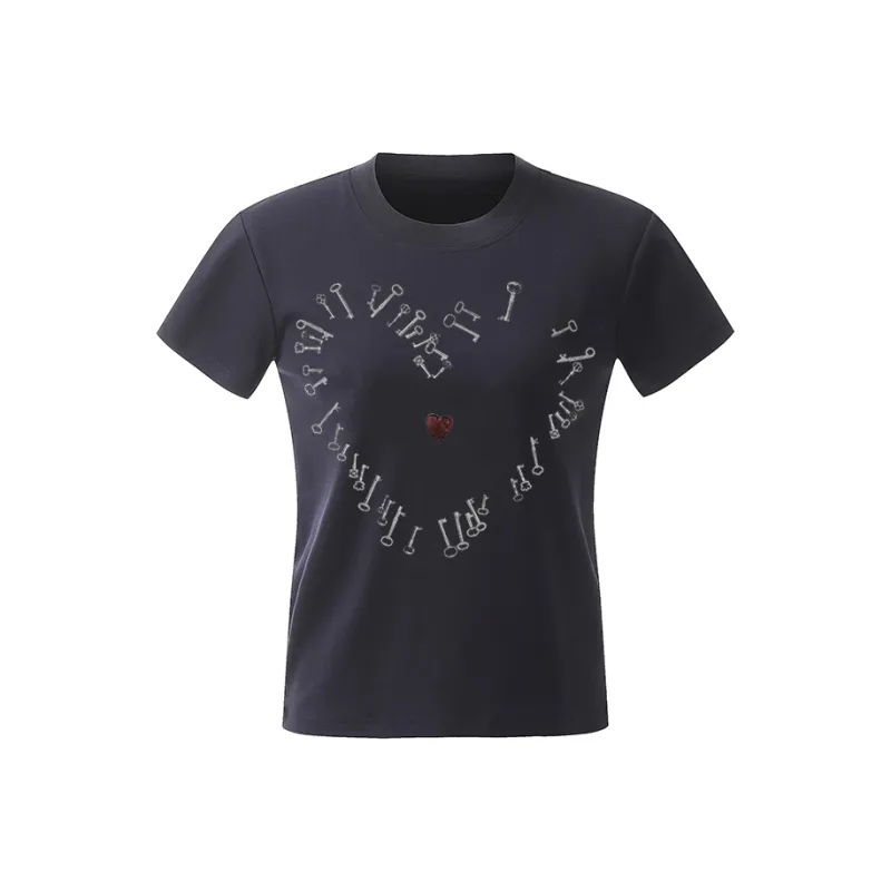 CHUANCHUANYEJIA T Shirt Women's-0