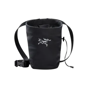 Arcteryx Nylon Chalk Bag Pink Pencil Bag Shoulder Bag Crossbody Bag Small Size Unisex Black