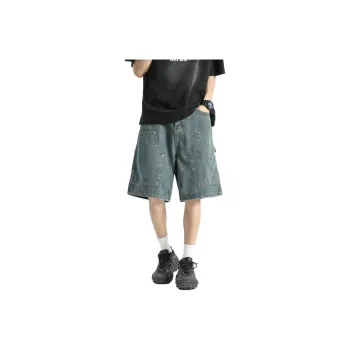 CLOR Denim Shorts Unisex Dark Blue