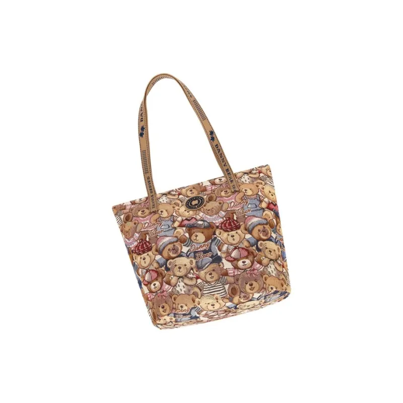 DANNYBEARJEANS Fabric Shoulder Bag Women's Milan Bear-1