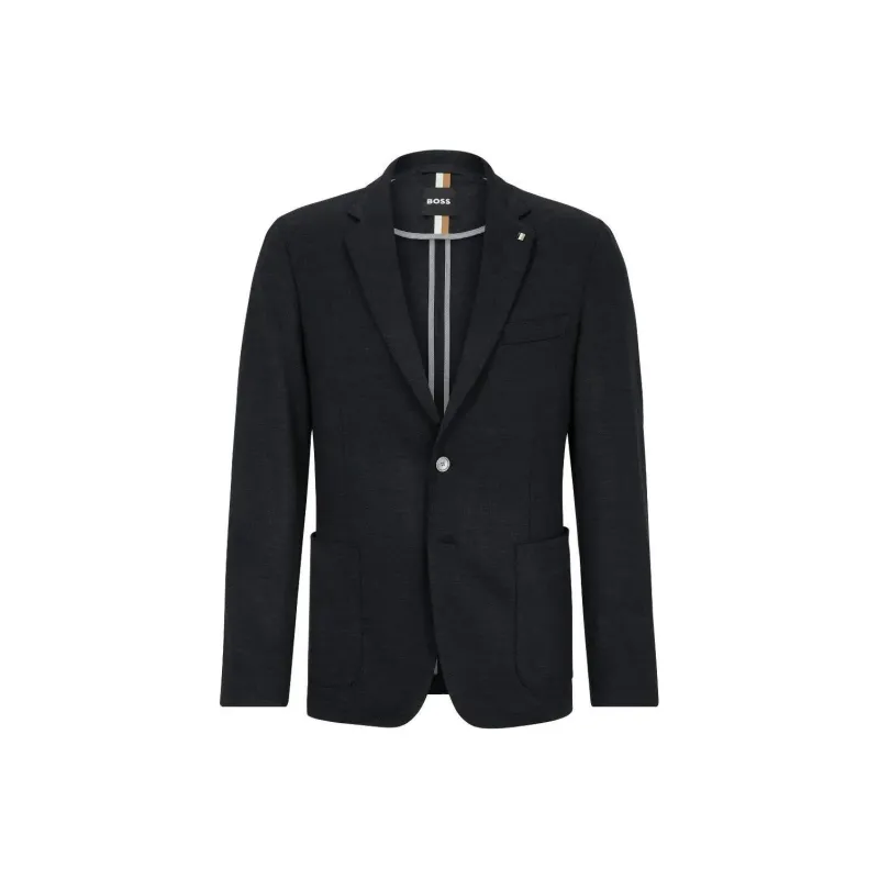 HUGO BOSS FW23 Business Suit Coat Men's Dark Blue-0