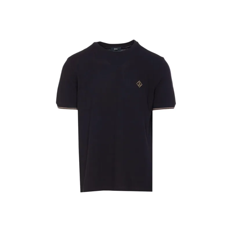 HERNO Short Sleeved Crewneck T Shirt-0