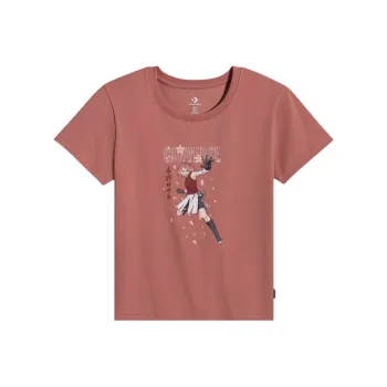 Converse x NARUTO Regular T Shirt Women's Light Saddle Strap