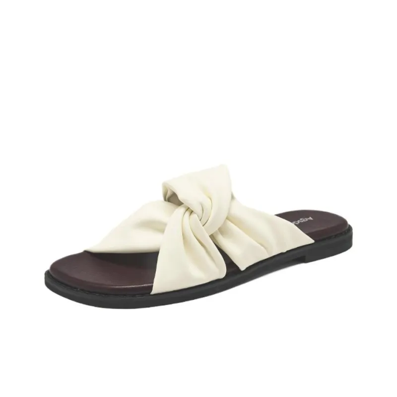 AGSDON Rubber Sole Slide Slippers Women's-1