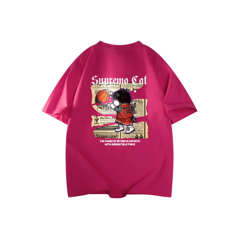Supremo Cat T Shirts Unisex-10