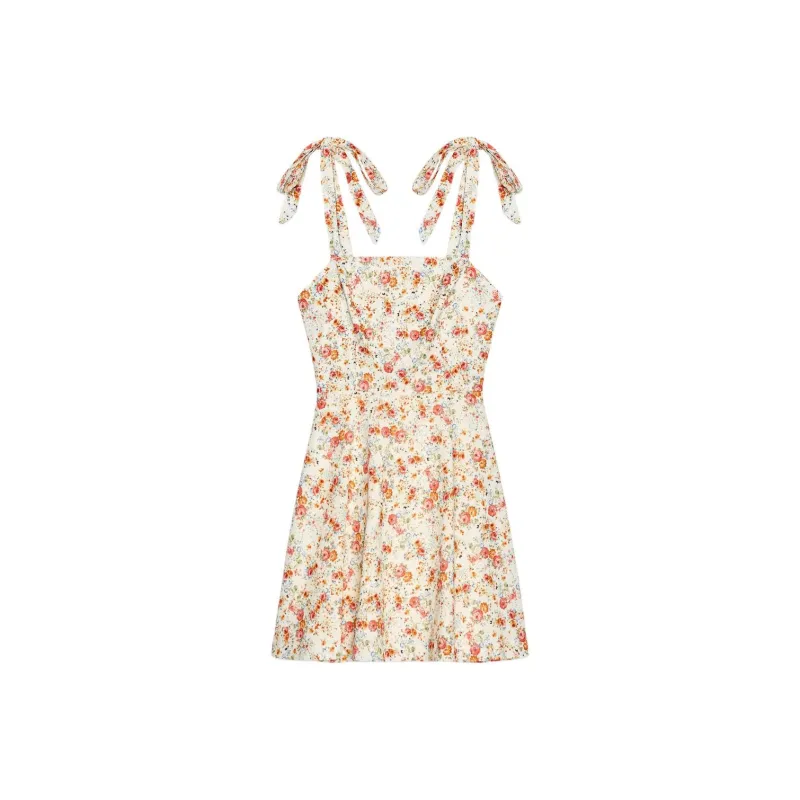 ZARA Slip Dresses Women's Pink-0