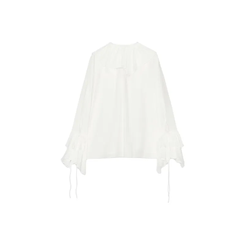 ZARA ZW Series Shirts Women's White-1