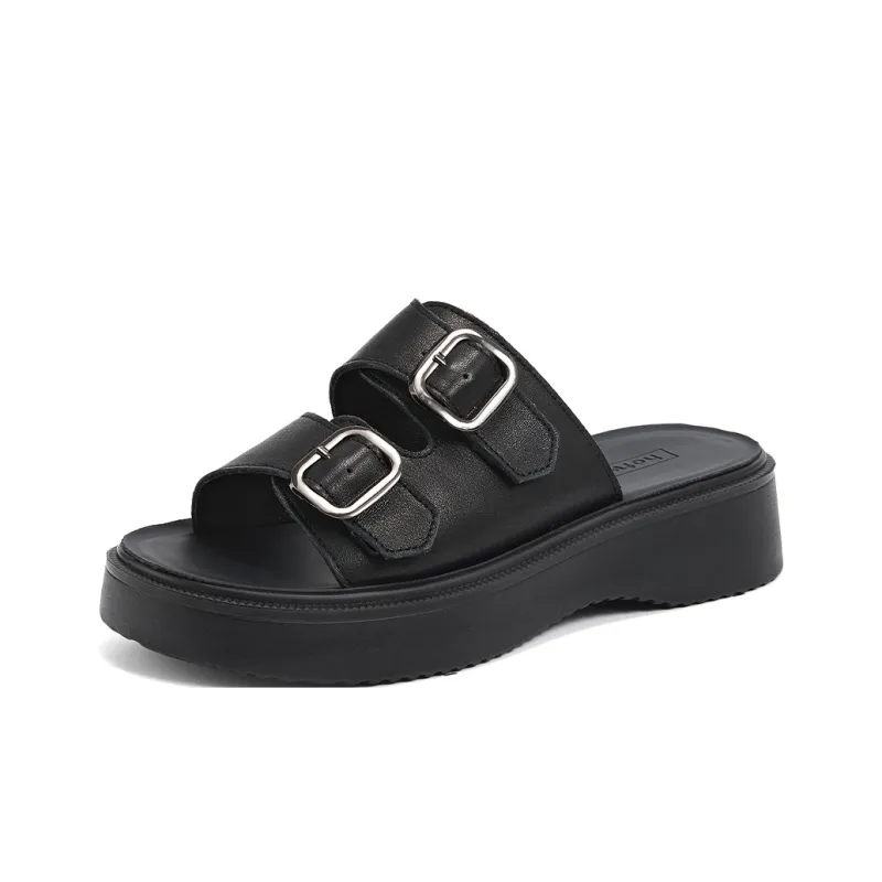 Hotwind PU Polyurethane Odor Resistant Slide Slippers Women's-1