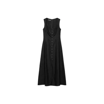 ZARA Sleeveless Dresses Women's Black