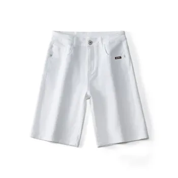 EPTISON Denim Shorts Unisex White