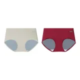 2 Pack (Coconut Milk White+Burgundy Red)