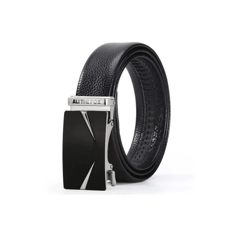ALI THE FOX Cow Leather Belts Unisex 3.5CM-0
