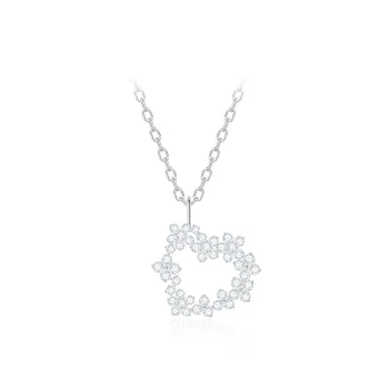 Cuz Strange Intention Zircon Necklaces Women's