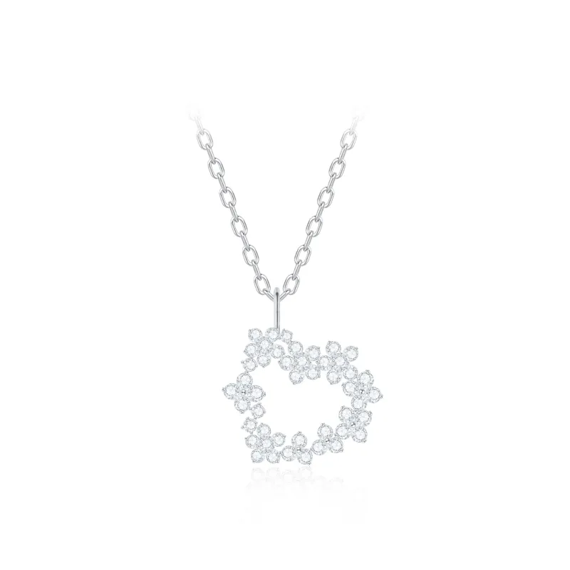 Cuz Strange Intention Zircon Necklaces Women's-0