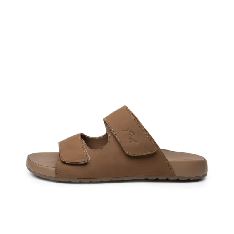 FED Slide Slippers Men Black/Khaki-6