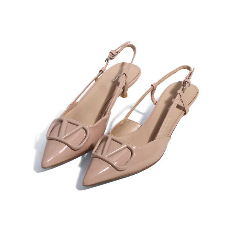 CHENTER KATER High Heels Women's Nude-1