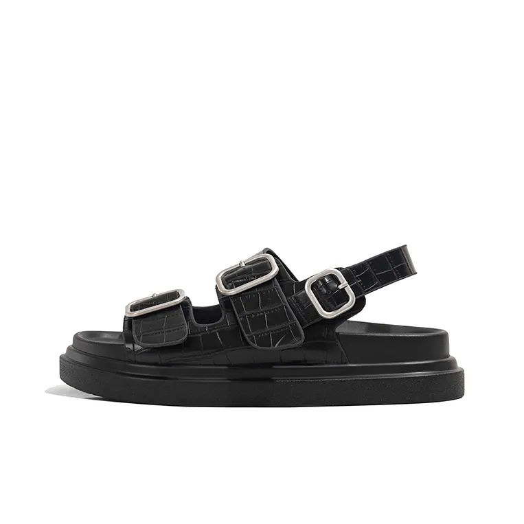 Old Meow Beach Sandals Women's Black-0