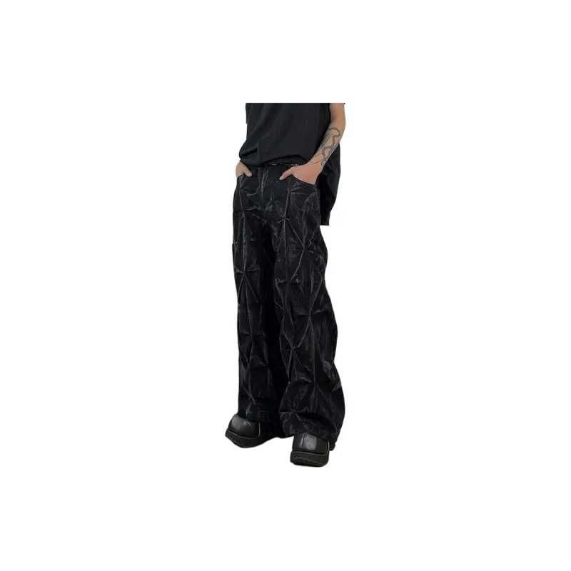 RASHOMONG Jeans Unisex Black-0