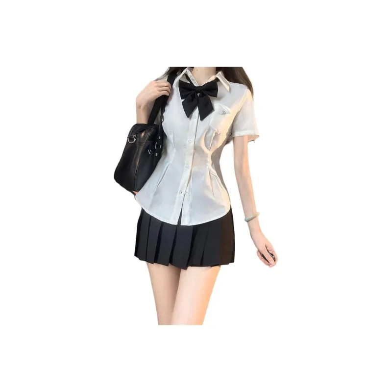 Mu Qingqing Two Piece Skirt Sets Women's-0