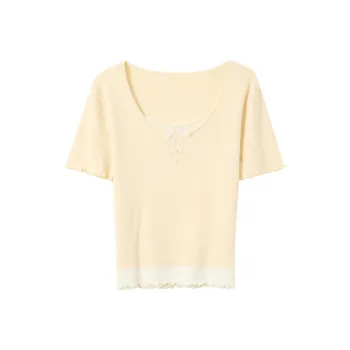 3COLOUR Knitwear Women's Yellow Cream