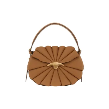 CULT GAIA Cow Leather Handbag Women's Camel