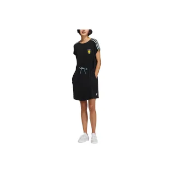 Adidas Neo Short Sleeved Dresses Women's Black