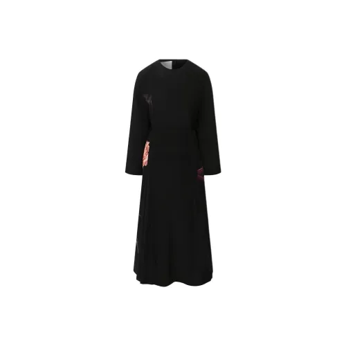 Valentino Long Sleeved Dress Women's Black